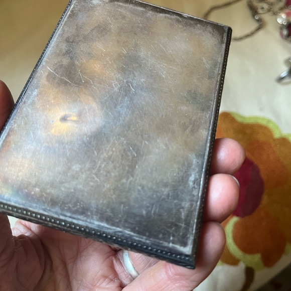 Vintage Sterling Silver Marriage Box from India - Picture 10 of 12